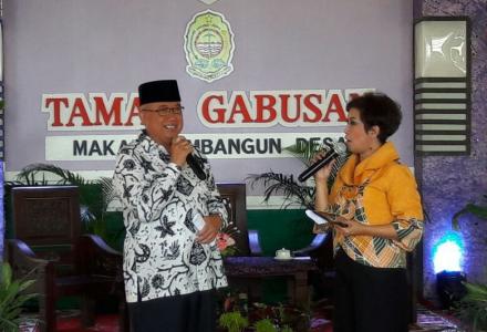 "UPSUS SIWAB'' Program Taman Gabusan di Wonolelo