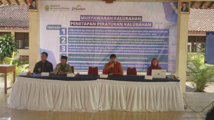 MUSYAWARAN KALURAHAN PENETAPAN PERATURAN KALURAHAN