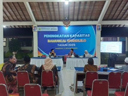 PENINGKATAN KAPASITAS BAMUSKAL KALURAHAN WONOLELO