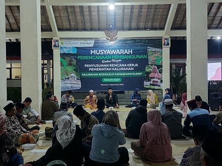 Musrenbangkal dan Musyawarah Rencana Kerja Pemerintah Kalurahan Wonolelo Tahun 2027